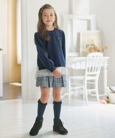 組曲 KIDS 【110-140㎝】グレンチェック キュロット