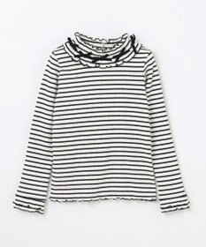 ANY KIDS 襟リボンカットソー