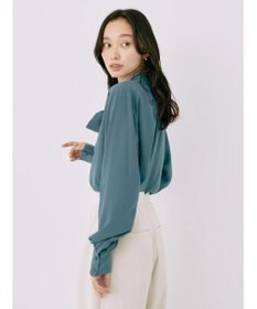 earth music&ecology ２ＷＡＹボウタイブラウス