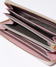 LANVIN en Bleu リュクサンブールカラー ラウンド長財布