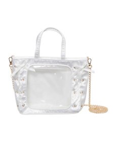 WEGO 【痛バ＆推し活グッズ】レースアップミニぬいショルダー