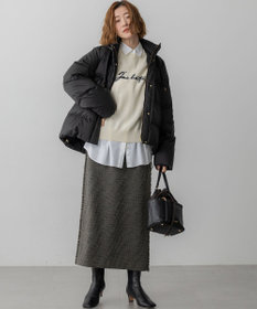 23区 S 【洗える】インターシャ ロゴ ニット