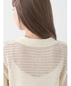 earth music&ecology ラインポロニットプルオーバー