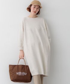 23区 L 【SLOW/一部店舗限定】ハイゲージテリー デザイン ワンピース