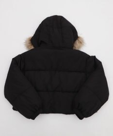 WEGO 【25年秋冬新作/SMサイズ展開】2WAYファーフードショートパファーブルゾン