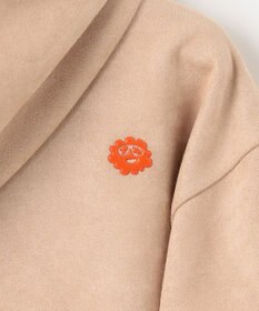 PW CIRCULUS 【WOMEN】スエード調 デタッチャブルフーディ