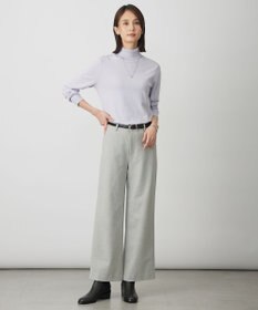 J.PRESS LADIES L チェルビック セミワイド パンツ