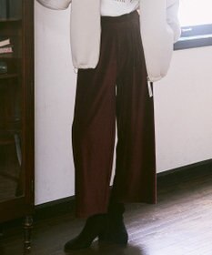 earth music&ecology コーデュロイタックパンツ