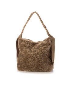 UNBILLION カシュカシュ cachecache / 下がりグログランボアトートバッグ