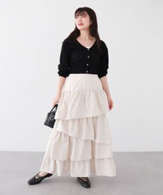 Green Parks ・ＥＬＥＮＣＡＲＥ　ＤＵＥ　ランダムティアードスカート