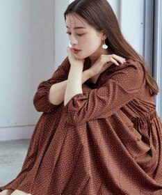 Tiaclasse 【洗える・新色追加】パフスリーブプリーツワンピース