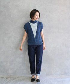 muuc ビーズモチーフのスクエアシューズ