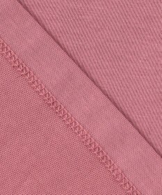 ANY SIS プレーティングジャージーアーモンドスリーブ カットソー