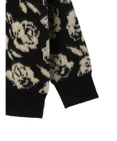 Green Parks ・ＳＵＧＡＲ　ＳＰＯＯＮ　フラワーシャギーカーディガン