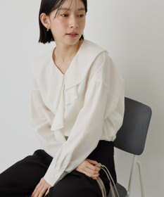 AMERICAN HOLIC 【イージーケア】ラッフルブラウス