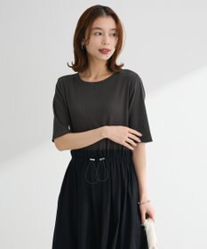 Green Parks ・ＳＵＧＡＲ　ＳＰＯＯＮ半袖リブドッキングワンヒ