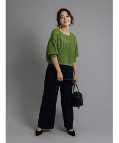 Te chichi 【EDWIN別注】ワイドデニムパンツ