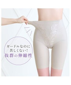 BRADELIS New York 【BRADELIS NewYork peace】綿混ストレッチハイブリッドガードル25 クロッチ付きで1枚履き可能な補整ガードル 消臭機能付き ブラデリス