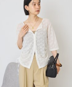 AMERICAN HOLIC レース5分袖カーディガン
