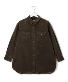 J.PRESS YORK STREET 【WOMEN】コーデュロイ ロングブラウス