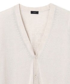 JOSEPH HOMME リネンナイロンプレーン　Ｖネックカーディガン