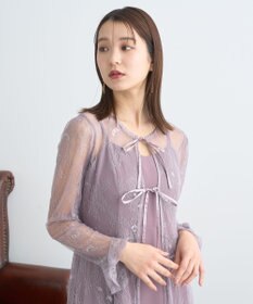 earth music&ecology SET2点レースワンピース＋キャミワンピース