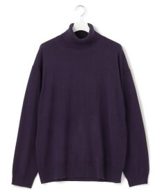 J.PRESS YORK STREET 【UNISEX】ANTI PILLING WOOL タートルネック ニット