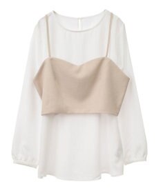 Green Parks ＳＥＴ２点　ビスチェ＋チュニック