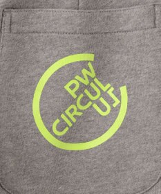 PW CIRCULUS 【MEN】アスレジャー 裏毛 サイドプリント ジョガーパンツ