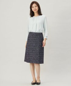 J.PRESS LADIES 【セットアップ対応】ファンシーツイード スカート