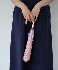 槇田商店 SCENE グログランシャンブレー ピンク  折りたたみ傘