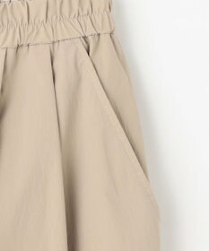 ANY L 【洗濯機可/ウエストゴム】撥水バレルパンツ