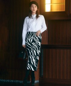 23区 L 【洗える】CANCLINI バンドカラー シャツ