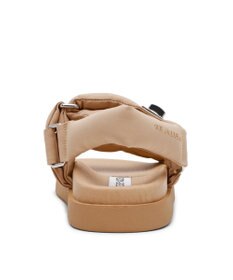 STEVE MADDEN MONAT ナイロンパデッドストラップフラットサンダル