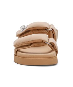 STEVE MADDEN MONAT ナイロンパデッドストラップフラットサンダル