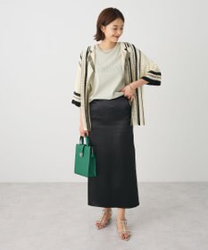 CRAFT STANDARD BOUTIQUE クロシェバイカラーニットプルオーバー