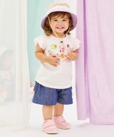 MIKI HOUSE HOT BISCUITS 【80-120cm】 キャビット×お菓子シリーズ 天竺素材半袖Tシャツ