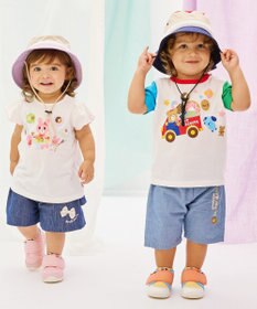 MIKI HOUSE HOT BISCUITS 【80-120cm】 キャビット×お菓子シリーズ 天竺素材半袖Tシャツ