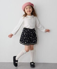 ANY KIDS 音符＆鍵盤デザインブラウス