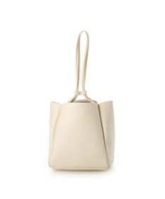 UNBILLION カシュカシュ cachecache / シュリンク合皮ワンハンドル手提げ