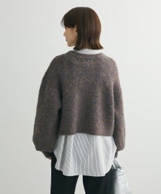 Green Parks ・ＥＬＥＮＣＡＲＥ　ＤＵＥ　ミックスシャギーニット