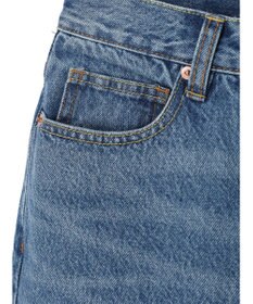 earth music&ecology ウ゛ィンテージ加工テーパードデニム