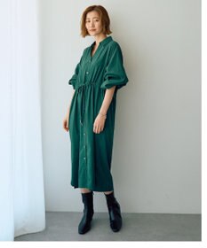 YECCA VECCA 【UVカット】2way袖バルーンワンピース