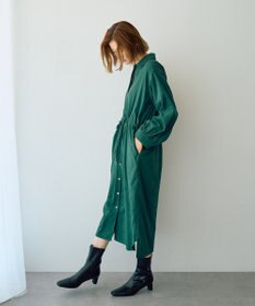 YECCA VECCA 【UVカット】2way袖バルーンワンピース