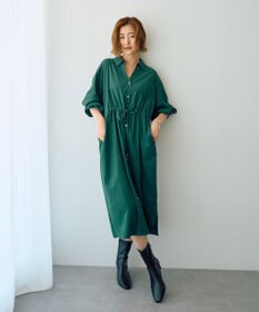 YECCA VECCA 【UVカット】2way袖バルーンワンピース