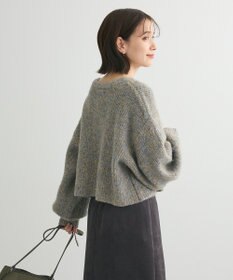 Green Parks ・ＥＬＥＮＣＡＲＥ　ＤＵＥ　ミックスシャギーニット