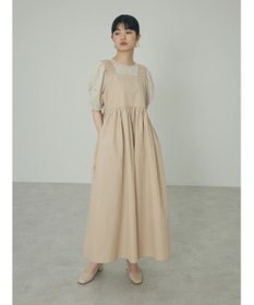 Green Parks ａ．肩ひもギャザーノースリワンピース