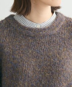 Green Parks ・ＥＬＥＮＣＡＲＥ　ＤＵＥ　ミックスシャギーニット