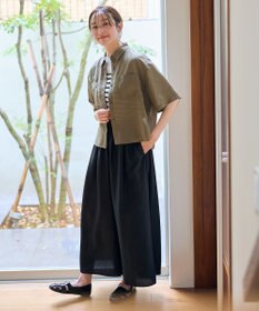 ANY シアーテックリネンシャツ