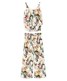 San-ai Resort（三愛水着楽園） ロングパンツセット　13L・15L　【Coral veil（コーラルヴェール）】